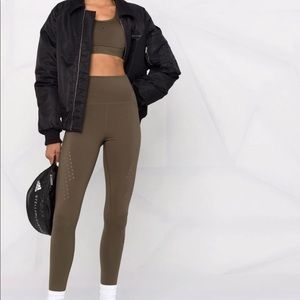 Dark Olive Stella McCartney X adidas Performance Set